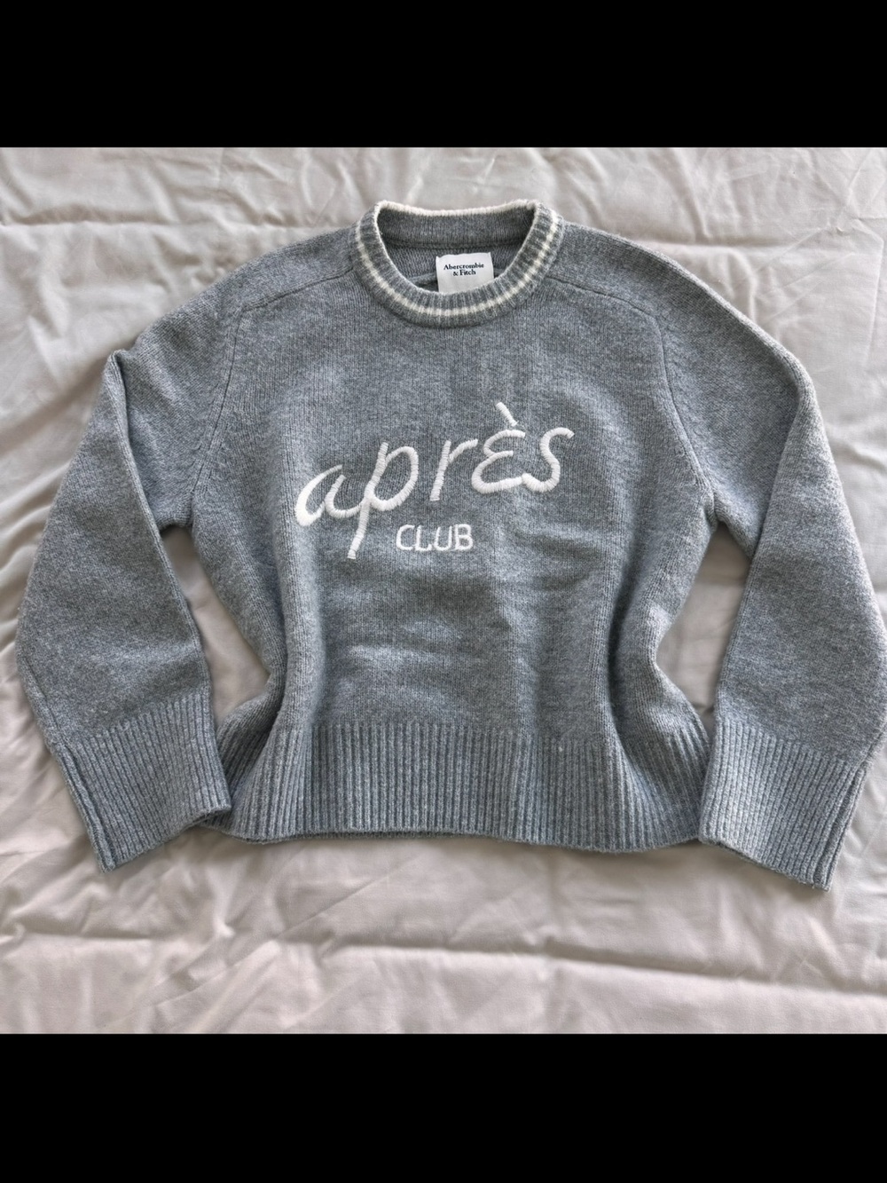 Abercrombie Madeline Crewneck Knit Sweater
